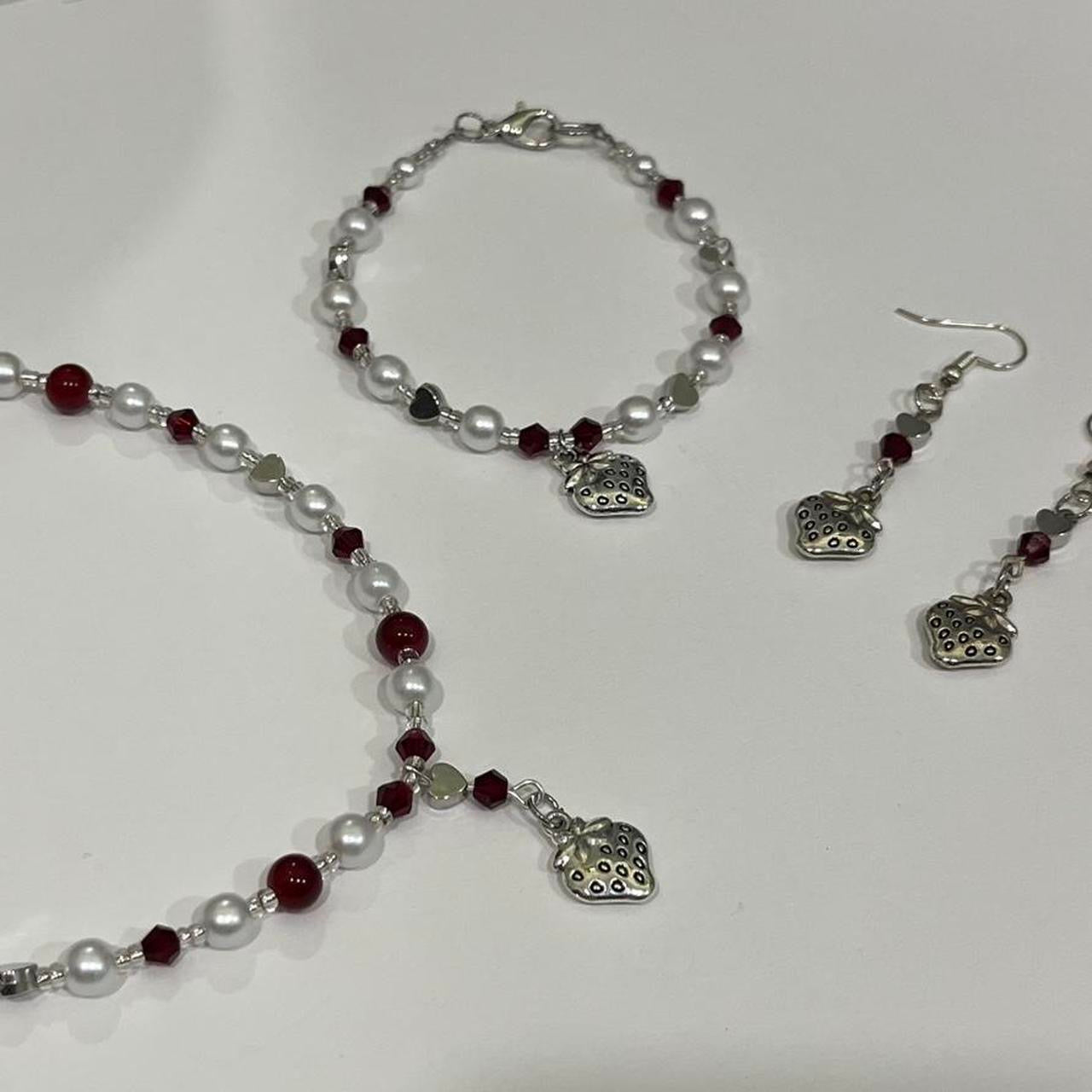 “strawberry love” earrings