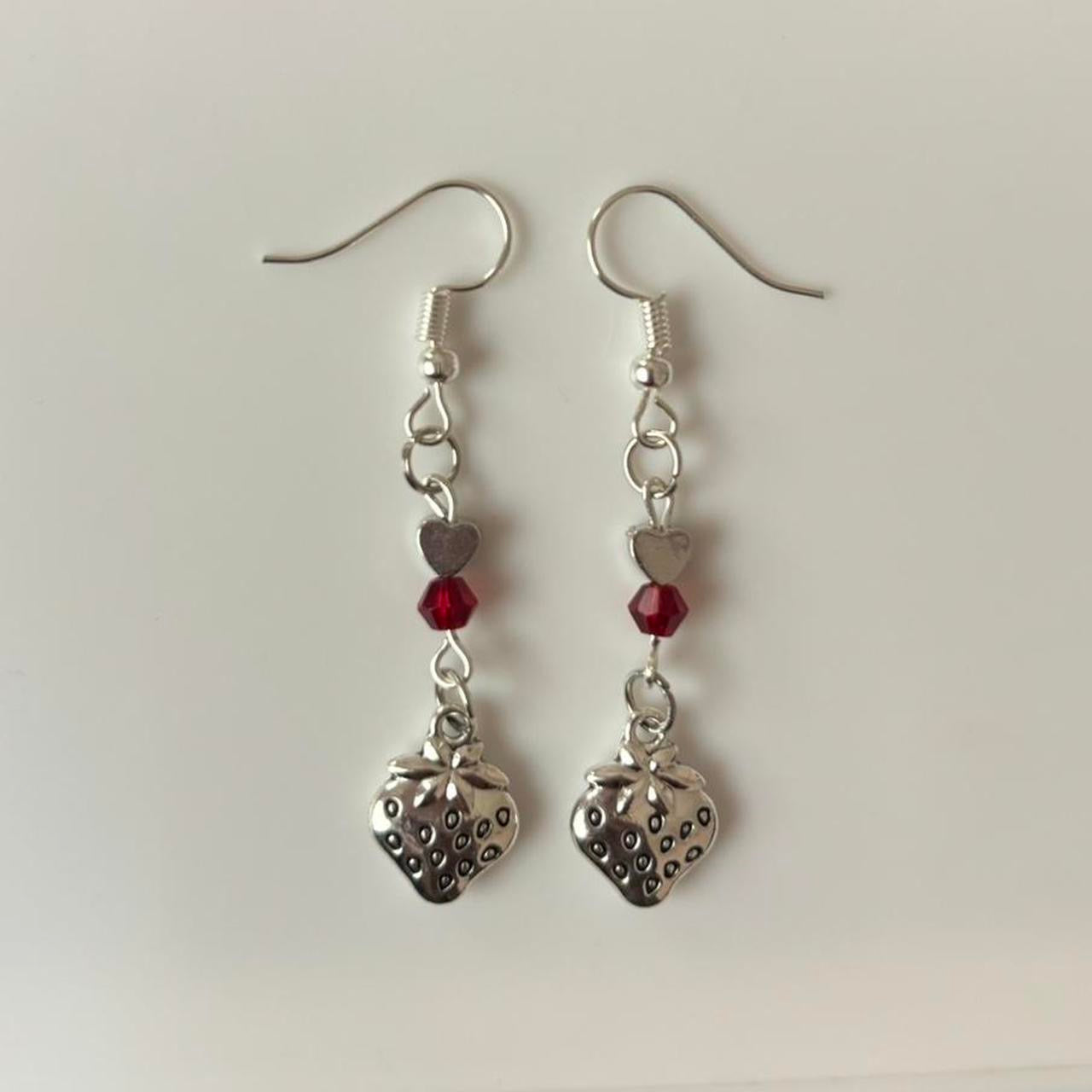 “strawberry love” earrings