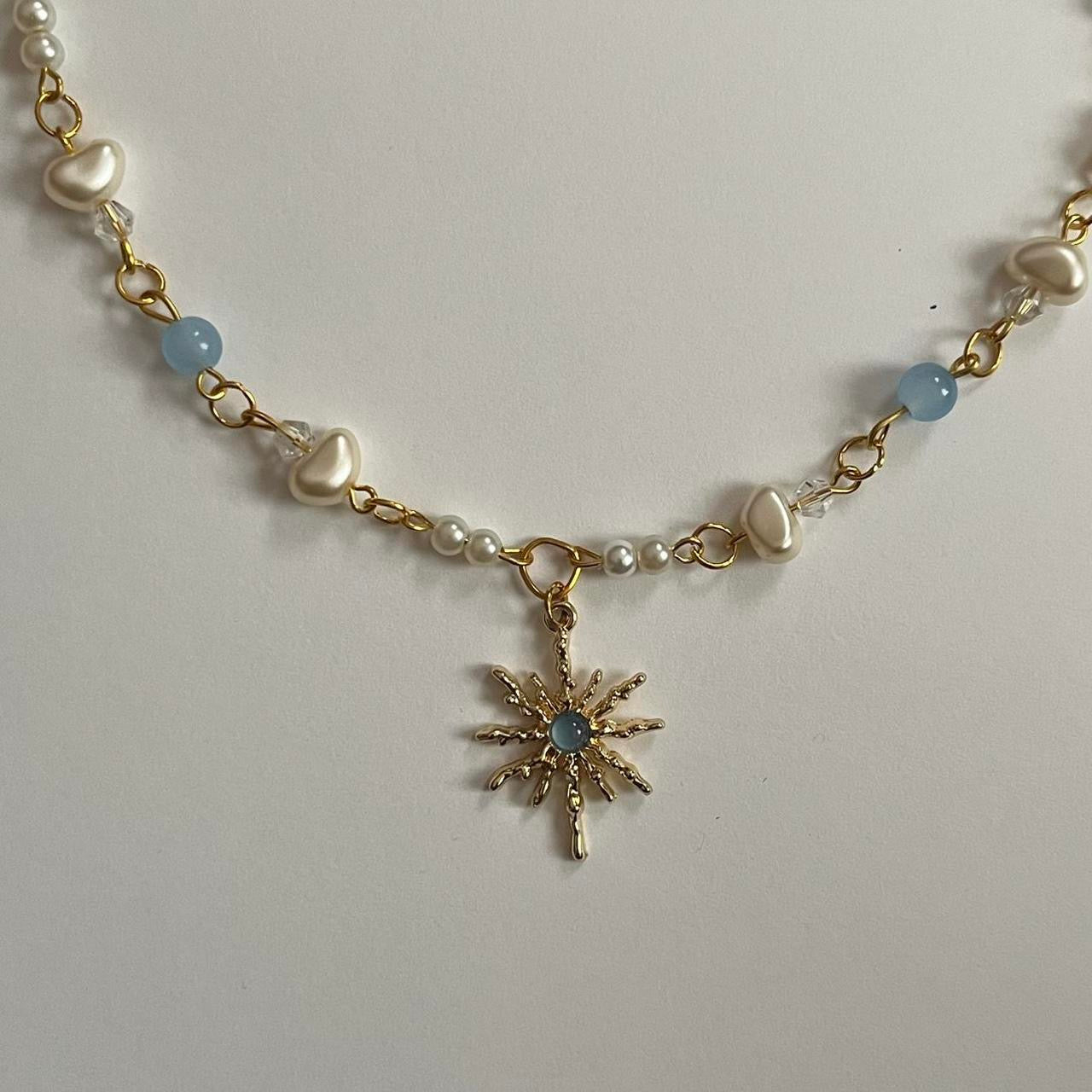 "royal sun" necklace